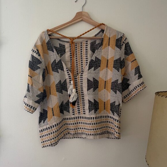 Alicia Textured Top, Anthropologie Size L - Picture 4 of 5